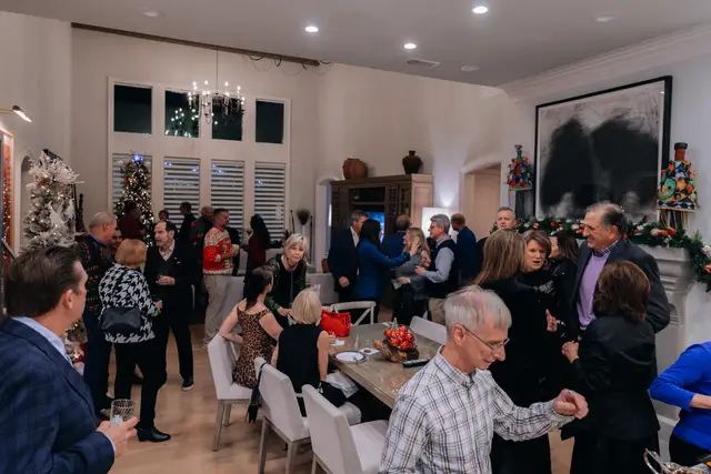 Donna and Terry 2023 Christmas Party, event photography by studioUSA in Dallas-Fort Worth