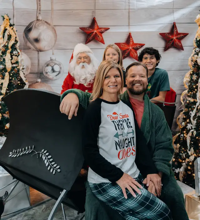 Keller Williams Photos with Santa, event photography by studioUSA in Dallas-Fort Worth