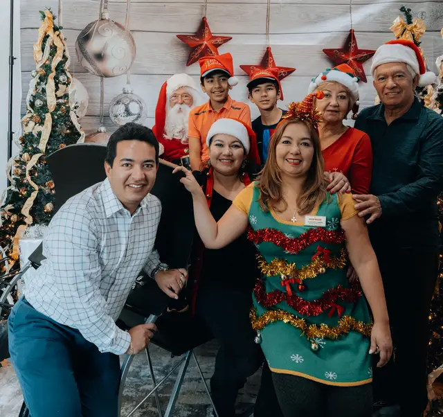 Keller Williams Photos with Santa, event photography by studioUSA in Dallas-Fort Worth