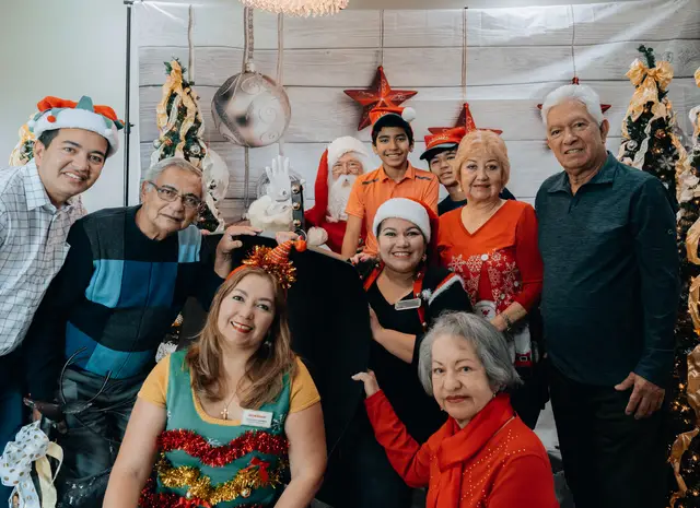 Keller Williams Photos with Santa, event photography by studioUSA in Dallas-Fort Worth