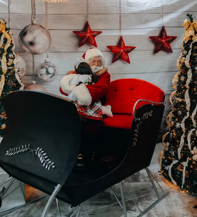 Keller Williams Photos with Santa, event photography by studioUSA in Dallas-Fort Worth
