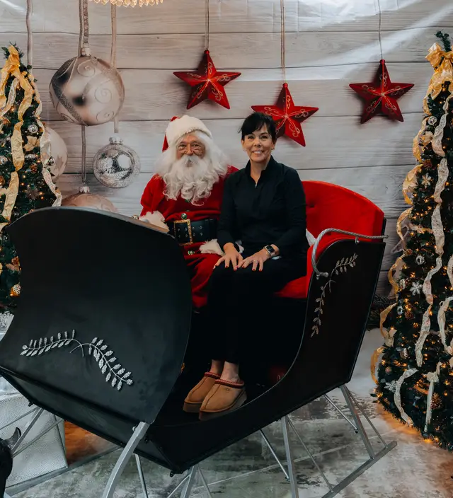 Keller Williams Photos with Santa, event photography by studioUSA in Dallas-Fort Worth