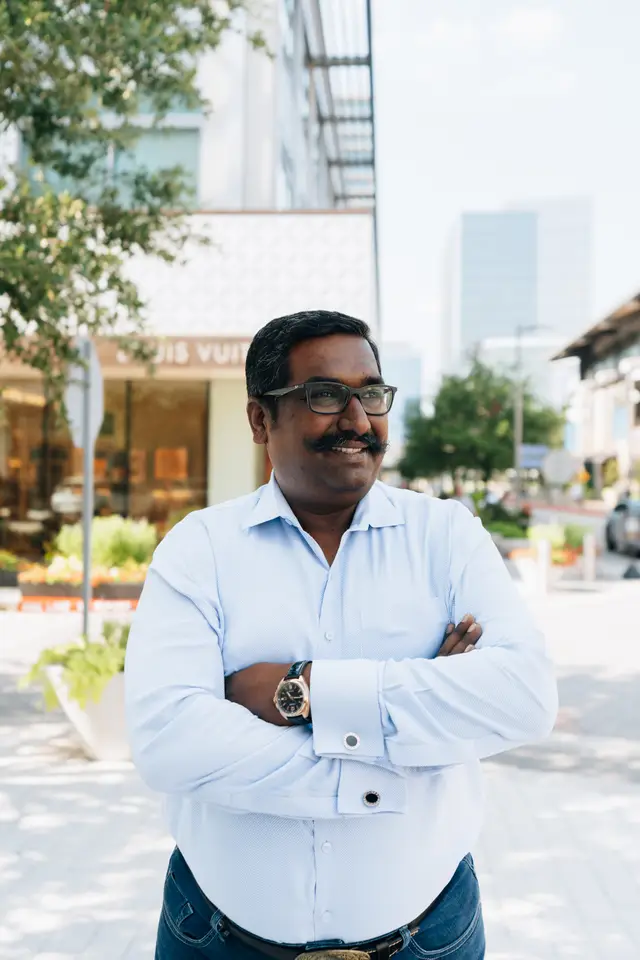 Harish, Real Producers Feature, magazine feature photography by studioUSA in Dallas-Fort Worth