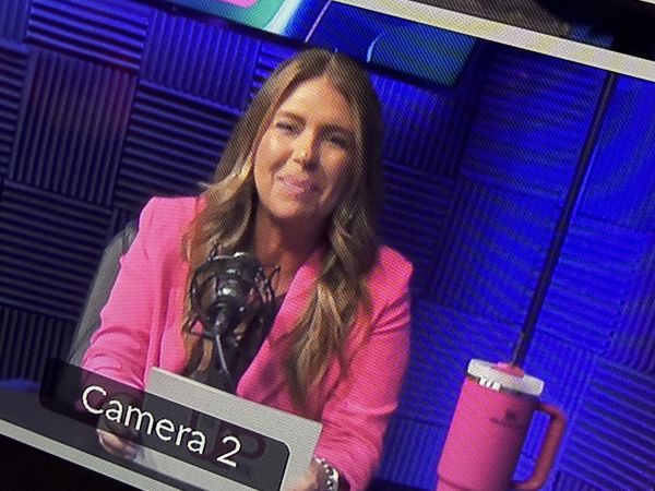 Guest on camera 2 in the Plano video studio at studioUSA East